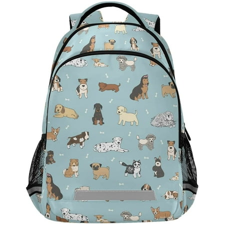 Cartoon Dachshund Dogs Cute School Backpack for Women Men Fashion Hiking Travel Bag Cartoon Dachshund Dogs Cute School Backpack for Women Men Fashion Hiking Travel Bag